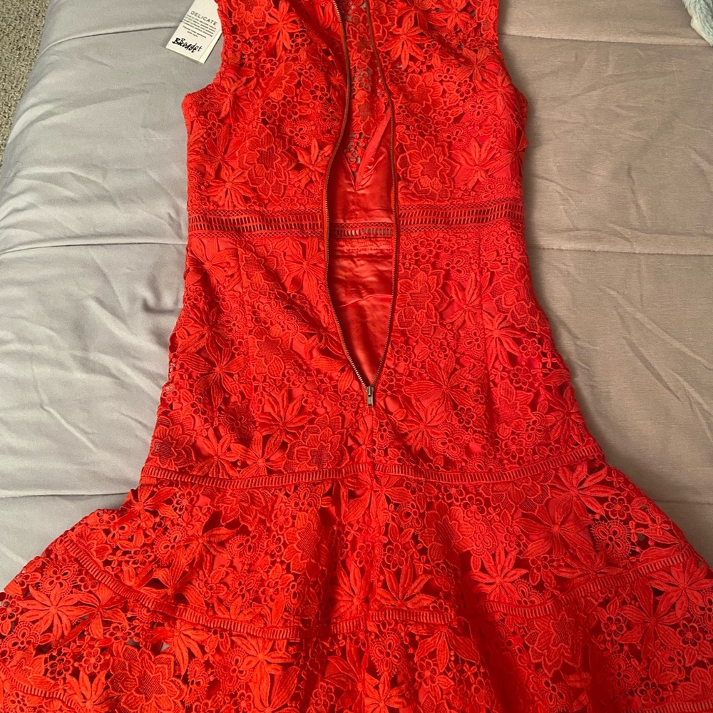 Bardot Poppy Red Dress
